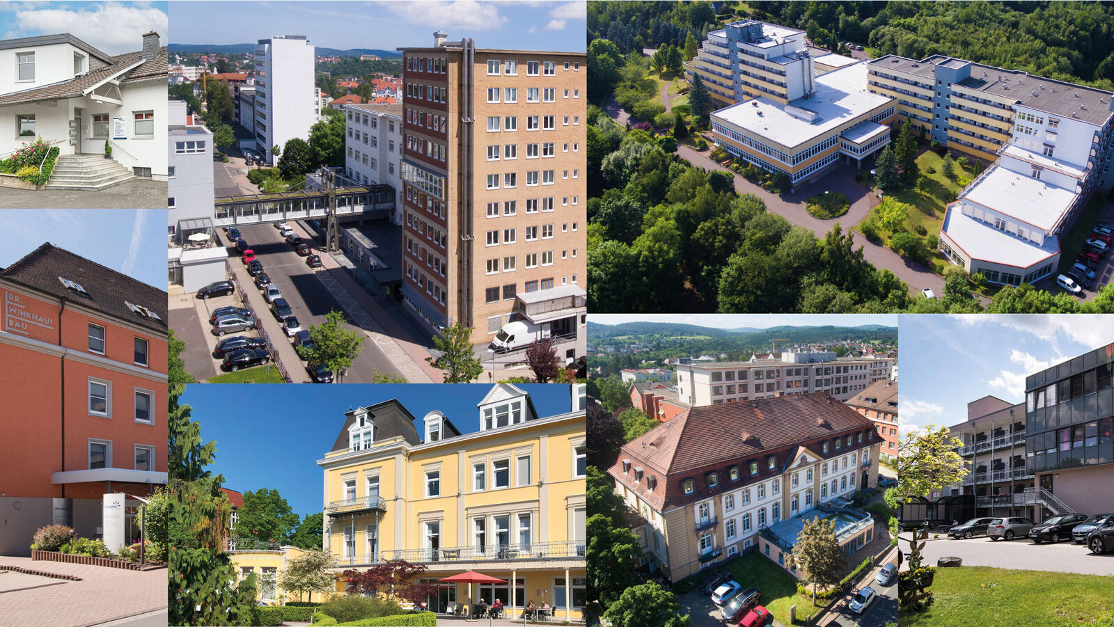 Alle Gebäude des Verbundes Wicker GuP